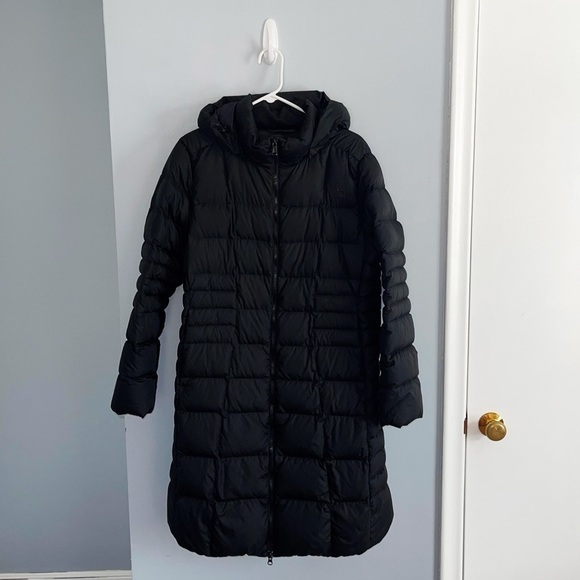 The North Face Black Metropolis II Hooded Down Parka - Picture 1 of 8